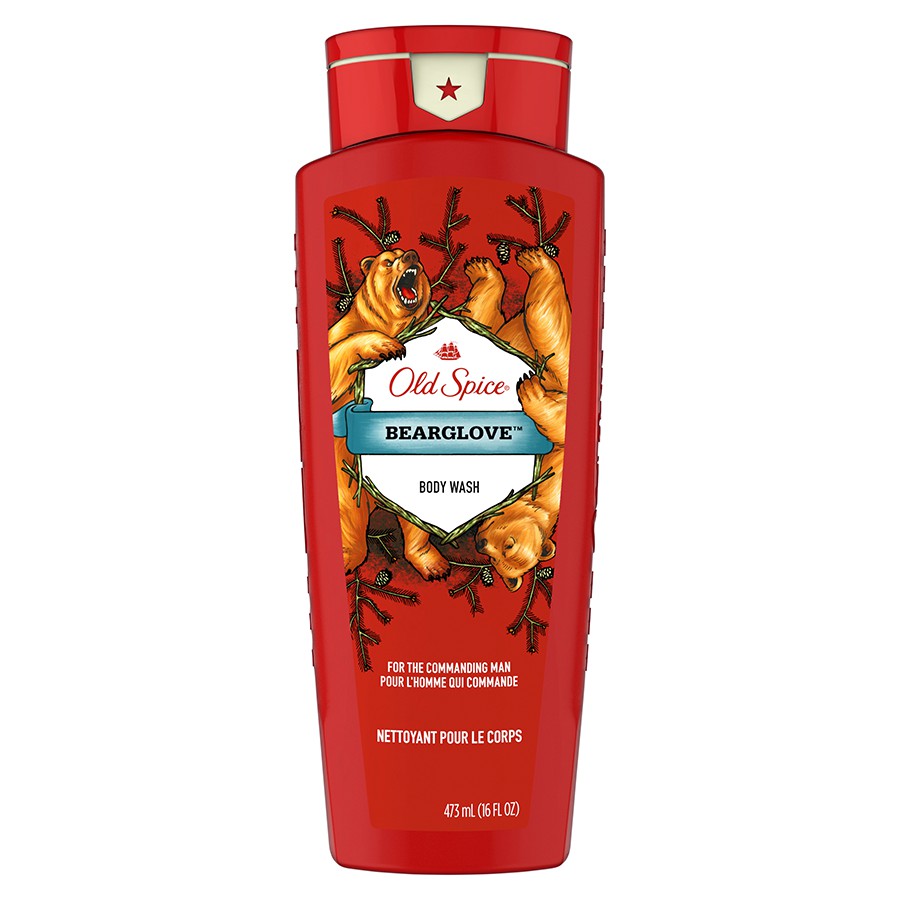 Combo Sữa Tắm và Lăn Khử Mùi Old Spice Bearglove