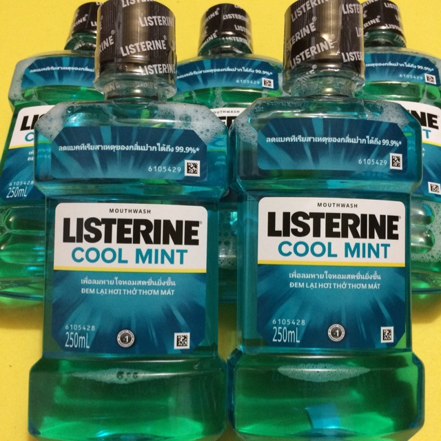 Nước Súc Miệng Hương Bạc Hà Listerine Cool Mint (250ml)