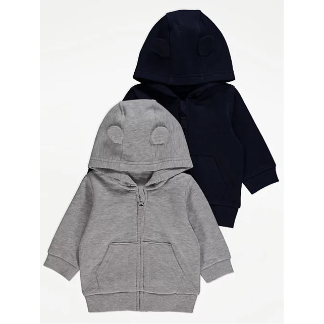 Áo khoác nỉ George hàng chính hãng Anh (size 6-9/9-12/12-18/18-24m)