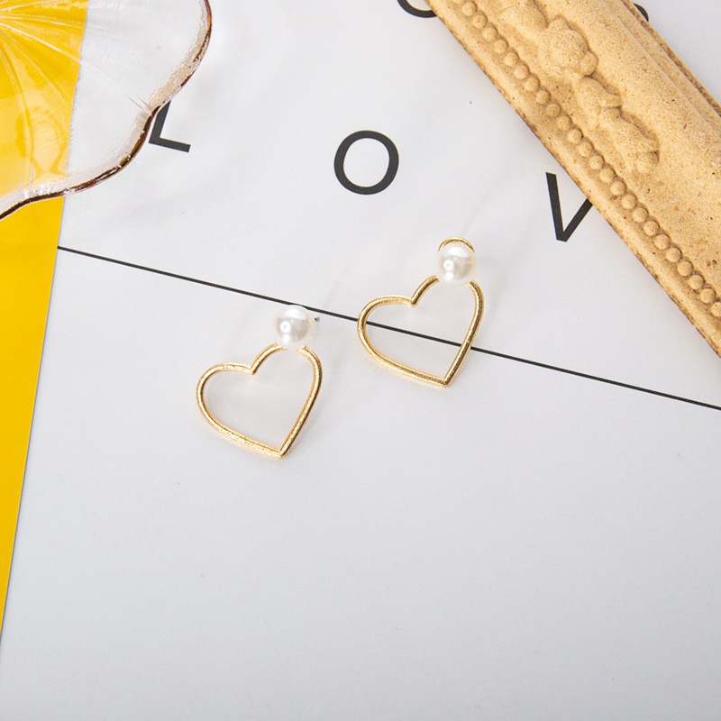 CREATIVE Hoa Tai Đính Ngọc Trai Nhân Tạo Thiết Kế Thanh Lịch