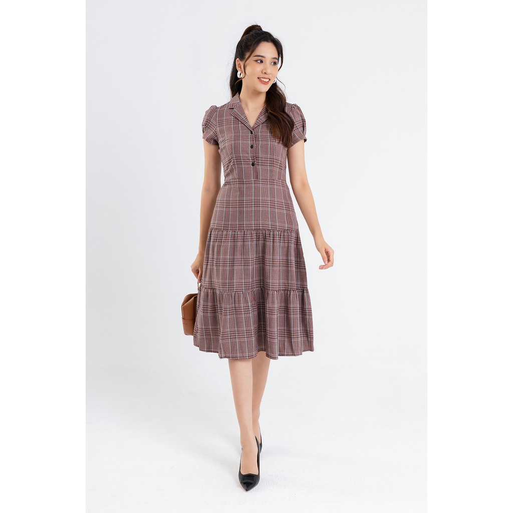 Đầm Xòe Tay Phồng L63L22H022