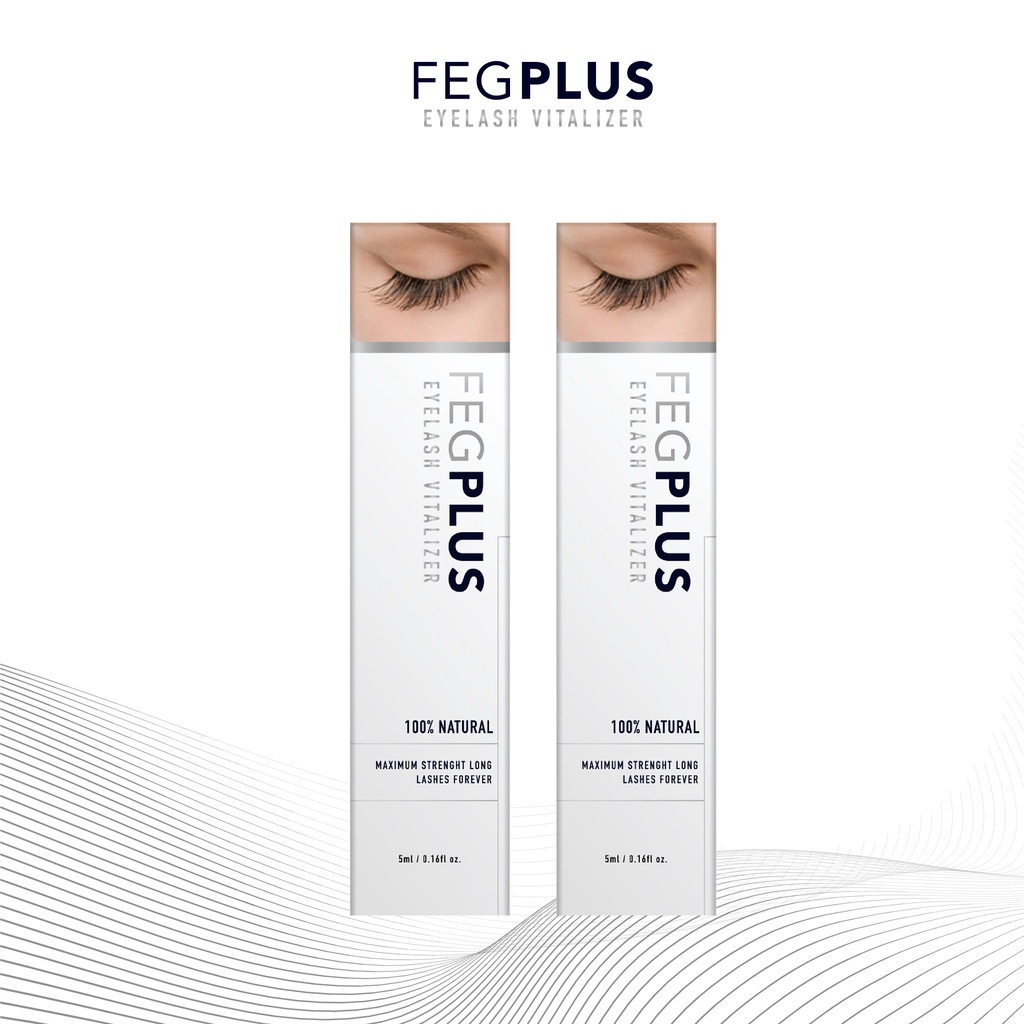 FEG PLUS_dưỡng mi dài dày mi fegplus giúp mi phục hồi hư tổn chống tia UV_dưỡng mi organic kích mọc mi dài dày cong