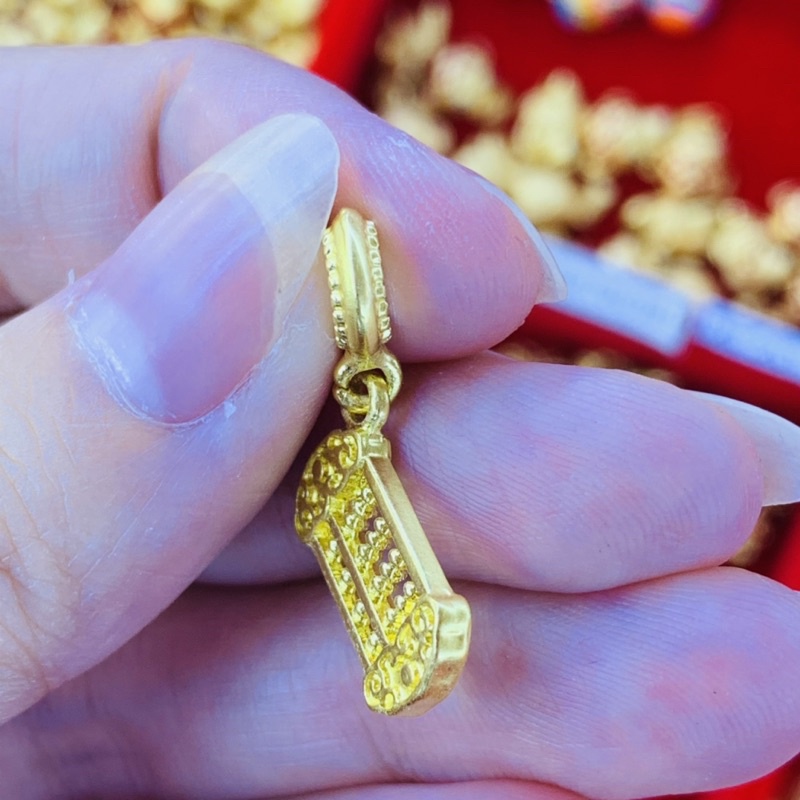 Charm Bàn Tính Tụ Tài làm vòng DIY