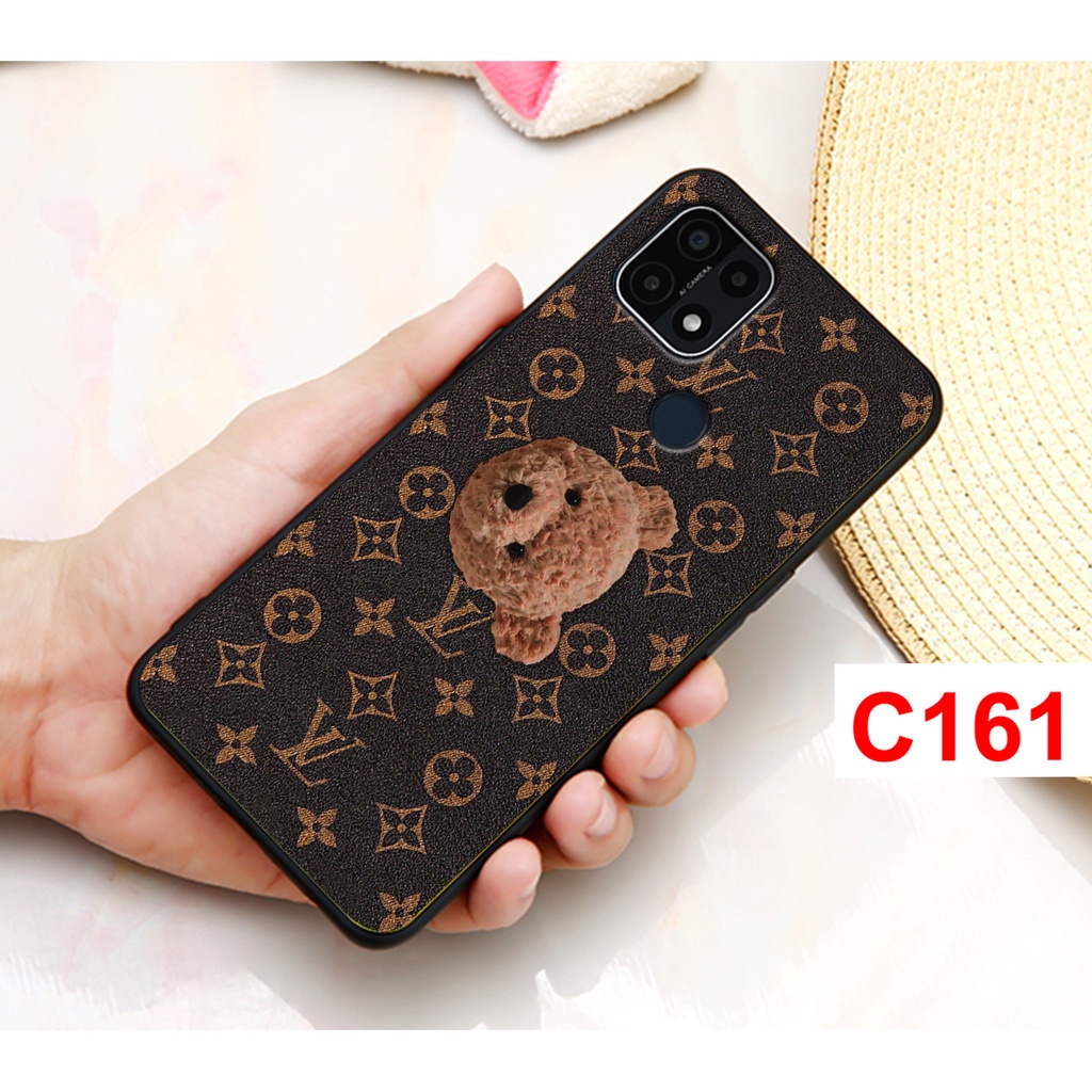 Ốp lưng Oppo A15 - A15s in hình gấu bearbrick thời trang cao cấp.