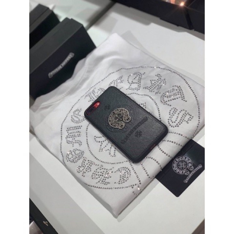 Ốp họa tiết CHROME HEART HOT HIT quay trở lại cho iPhone 7Plus -> 14 ProMax