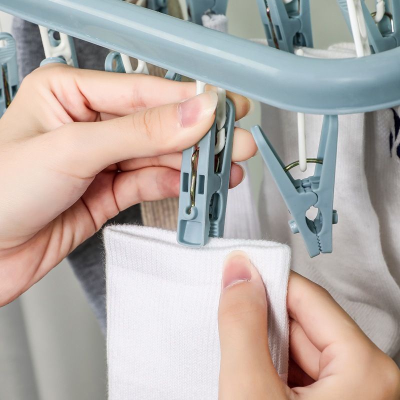 móc phơi đồ có kẹp vuông loại 32 kẹp