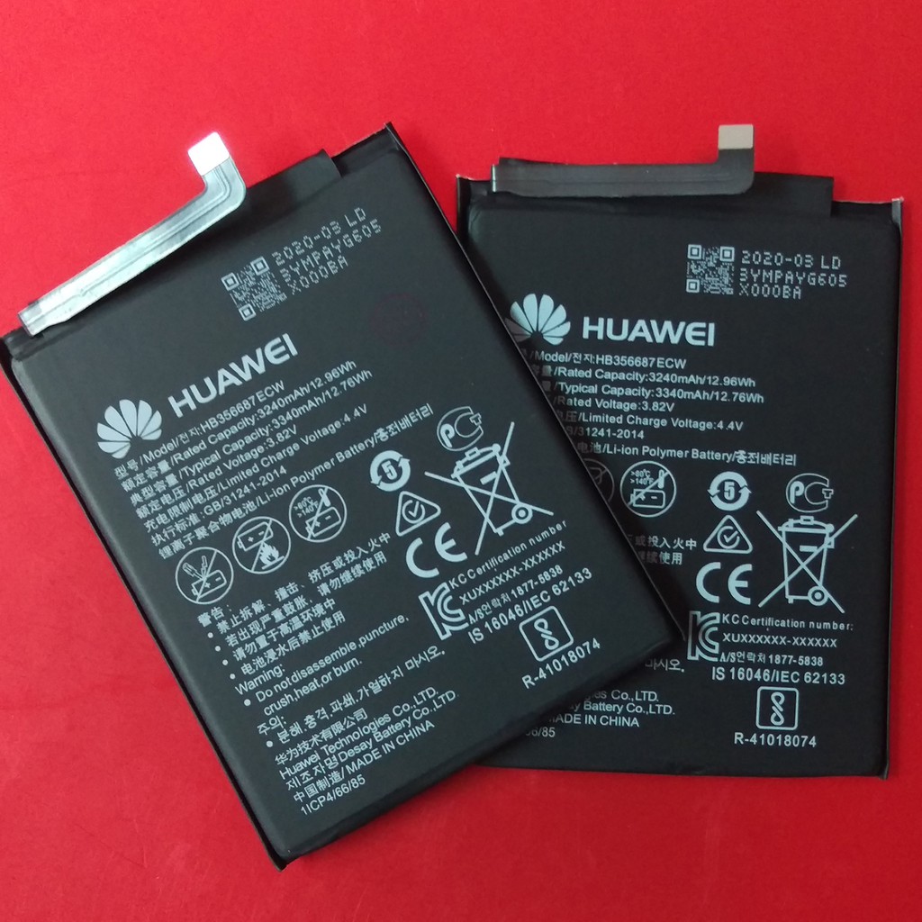 Pin Huawei Nova 2i / RNE-L22 / Nova 3i / INE-LX2 mã HB356687ECW Dung Lượng 3240mAh