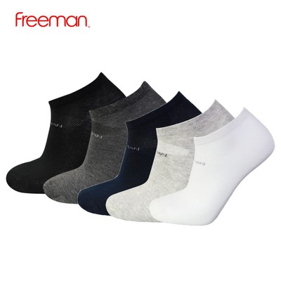 [Combo 5 đôi] Tất cổ ngắn chất liệu cotton FREEMAN