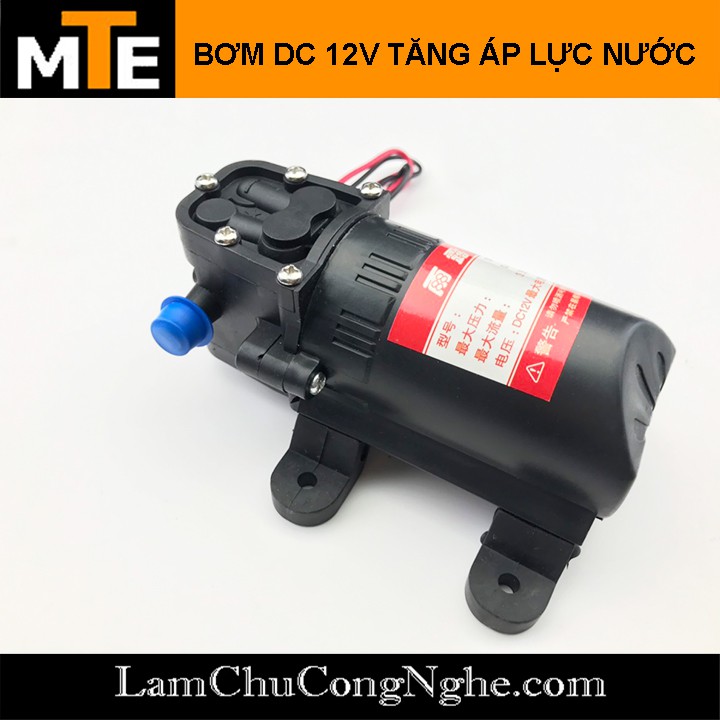 Máy Bơm Nước Mini 12V - Bơm Tăng Áp Mini 12V DP-521