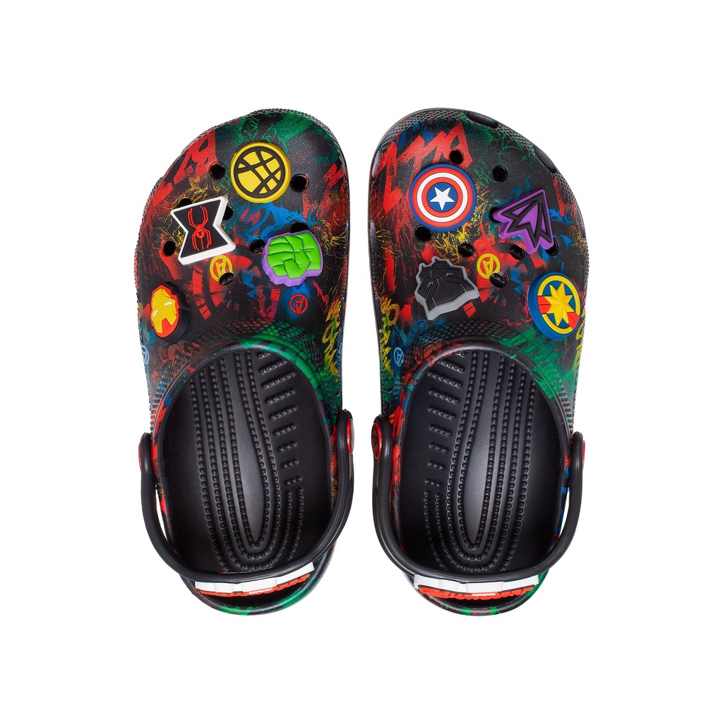 Giày lười clog trẻ em Crocs Funlab Classic - Marvel Avengers - 207721-001