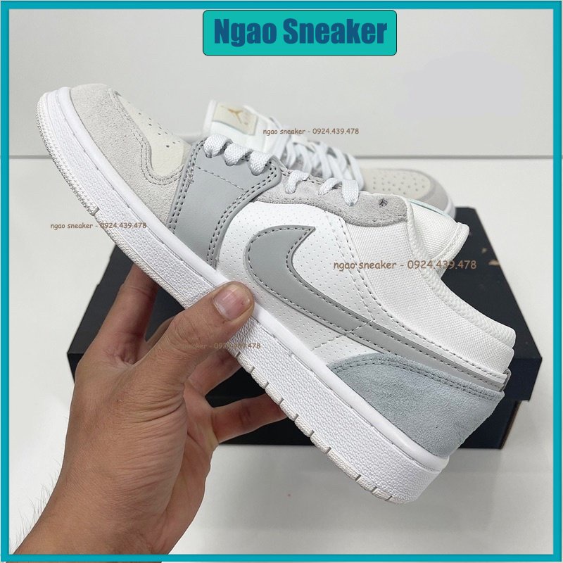 Giày Sneaker Jordan 1 Paris phiên bản cao cấp, giày jd low paris full pk đủ size nam nữ