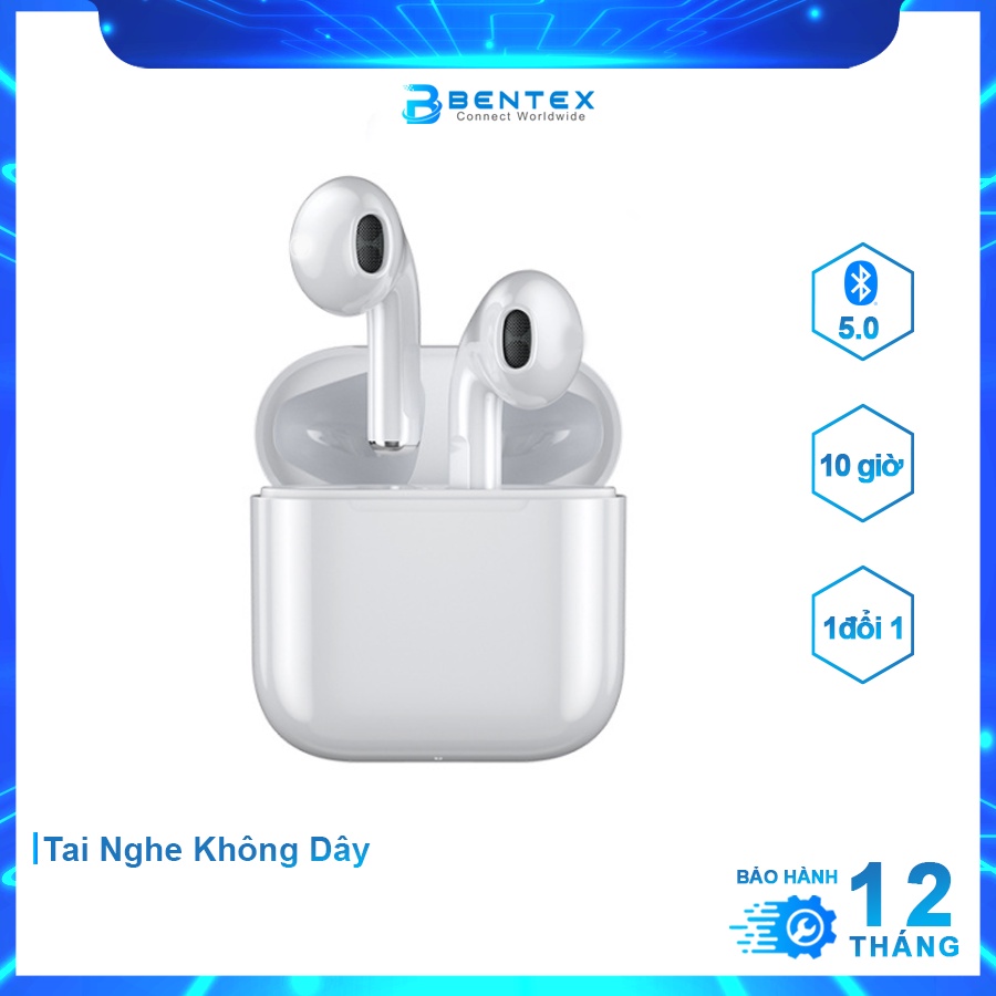 Tai Nghe Không Dây P4 Bluetooth TWS 5.0 Giảm Tiếng Ồn Pin Tới 10h Bảo Hành 12 Tháng - BENTEX