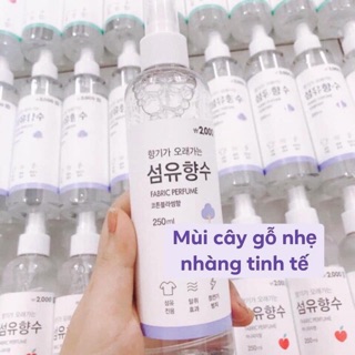 Nước Xịt Khử Mùi Hôi và Thơm Quần Áo