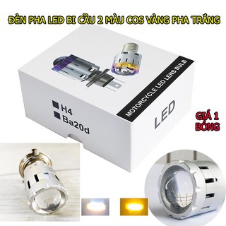 ĐÈN PHA LED BI CẦU 2 MÀU COS VÀNG PHA TRẮNG ( J ONE)