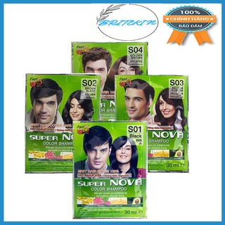 Dầu Gội Nhuộm Thảo Dược Dcash Super Nova (Đủ 4 Màu S01-S04)