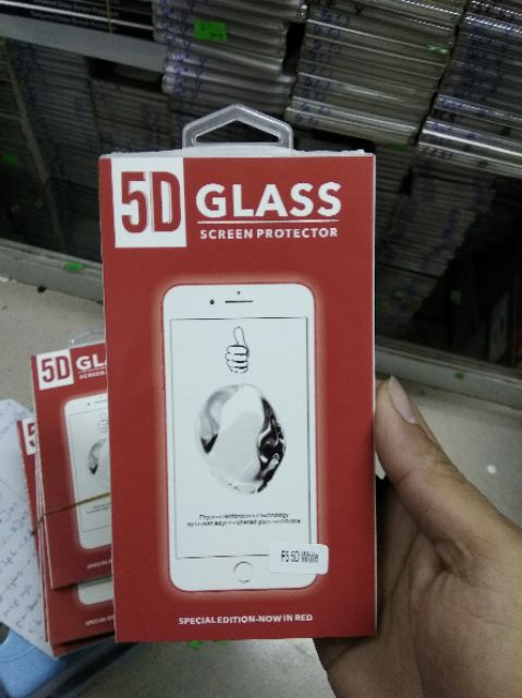 Kính cường lực full màn 5D Oppo F5 loại xịn