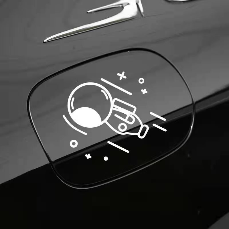 Miếng Dán Phản Quang Chống Nước Hình Phi Hành Gia Cho Xe Máy