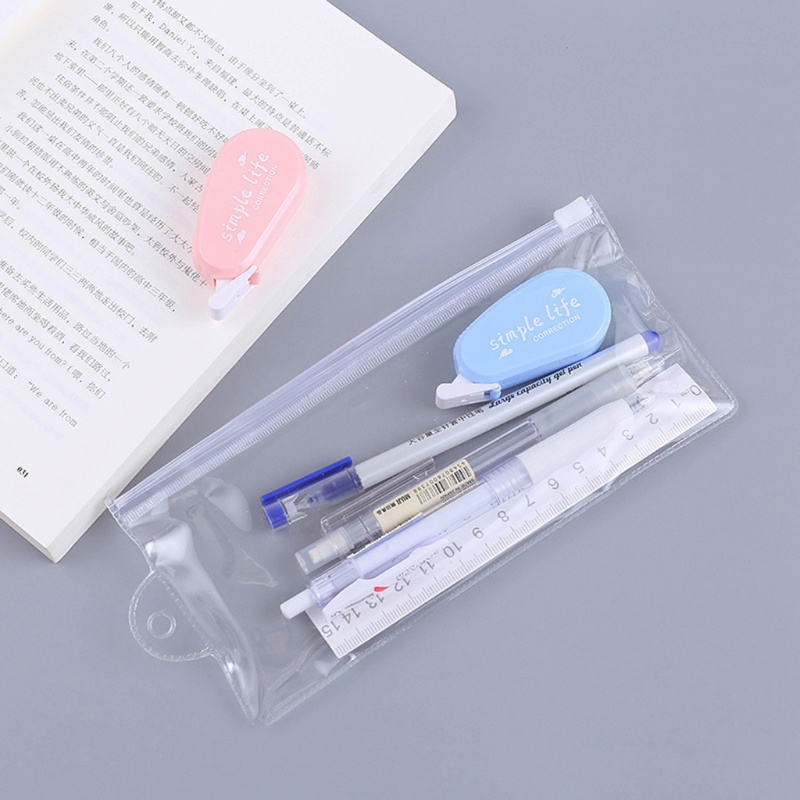 Set 6 Cuộn Băng Keo Chỉnh Sửa Màu Macaron Đường Kính 5mm Nhanh Khô Tiện Dụng Cho Schoo