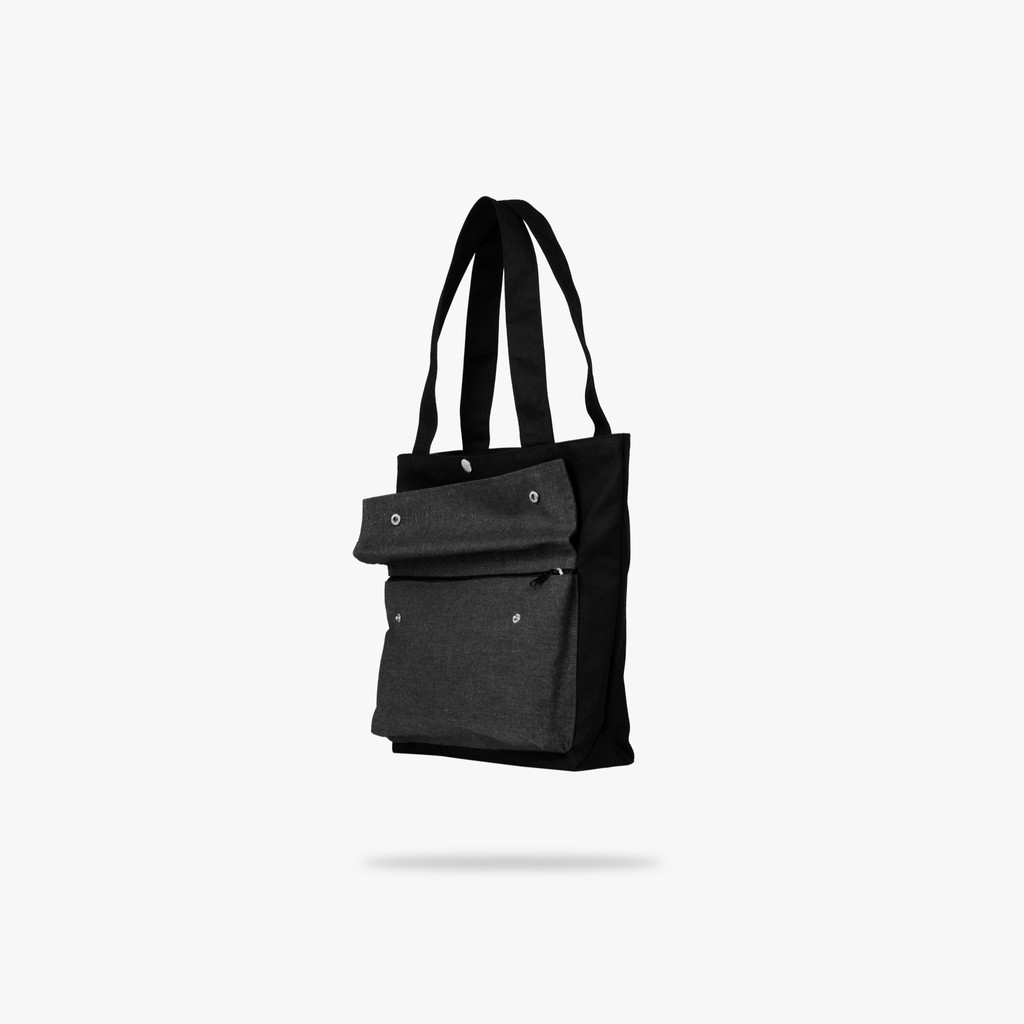 Jamlos Buddy Tote - Túi tote thời trang vải canvas nhiều ngăn đi học đi làm đi chơi vừa A4