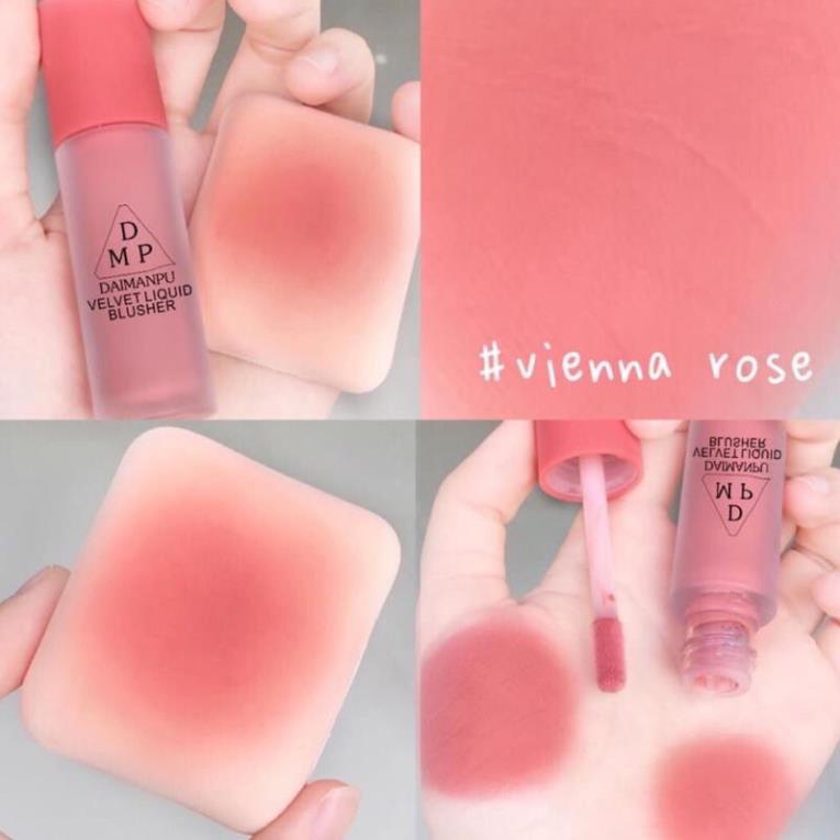 Phấn má hồng dạng kem DMP Daimanpu Velvet Liquid Blusher