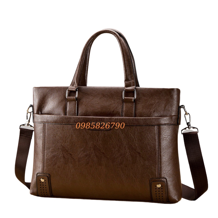 Túi Xách Công Sở KOKIBEDY Nam Nữ Da PU Cao Cấp Cặp Sách Nhiều Ngăn Đựng Laptop 13 14 15 6 inch | BigBuy360 - bigbuy360.vn