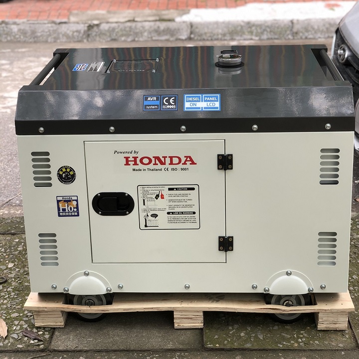 Máy Phát Điện Honda Chạy Dầu 10KVA-1p Chống Ồn