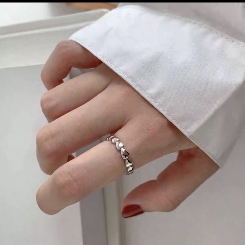 (NHIỀU MẪU) nhẫn tim các kiểu