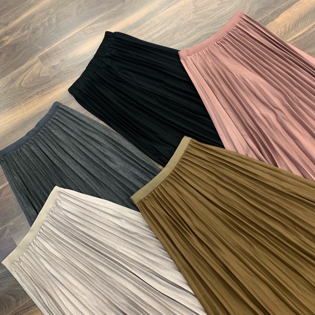 cv417 chân váy dập ly nhiều màu | BigBuy360 - bigbuy360.vn