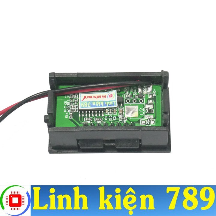 Đồng hồ đo điện áp ắc quy 12V bình axit chì a xít chì
