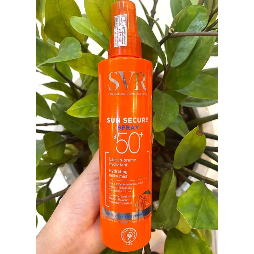 Chống Nắng Dạng Xịt SVR Sun Secure Spray SPF50+ 200ml