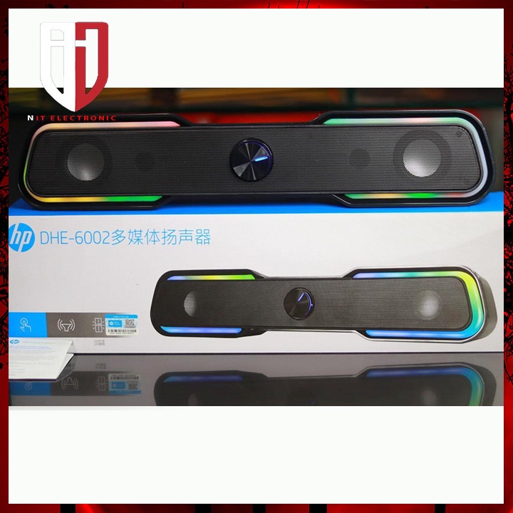 Loa máy tính nghe nhạc hp DHE-6002 led RGB loa vi tính thanh cây chính hãng có dây bass mạnh