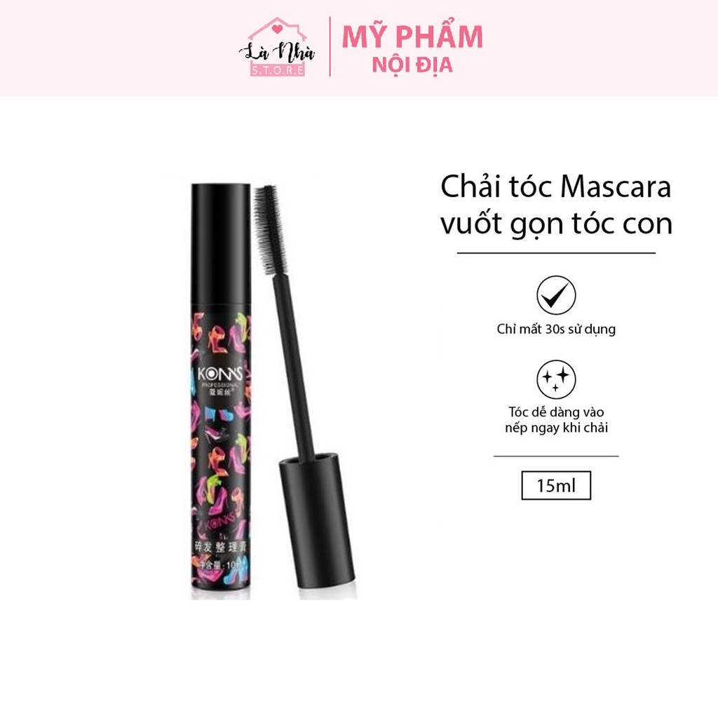 (Giá Sỉ) Chải tóc Mascara tạo kiểu tóc đẹp vuốt tóc con gọn vào nếp phụ kiện mini