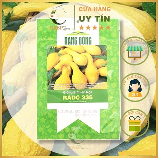 Hạt giống Bí Thiên Nga Rado 335  Dễ Trồng, Sai Quả Gói 5 Hạt
