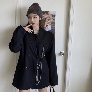 Áo khoác vest blazer ulzzang dáng rộng fashionita 2020
