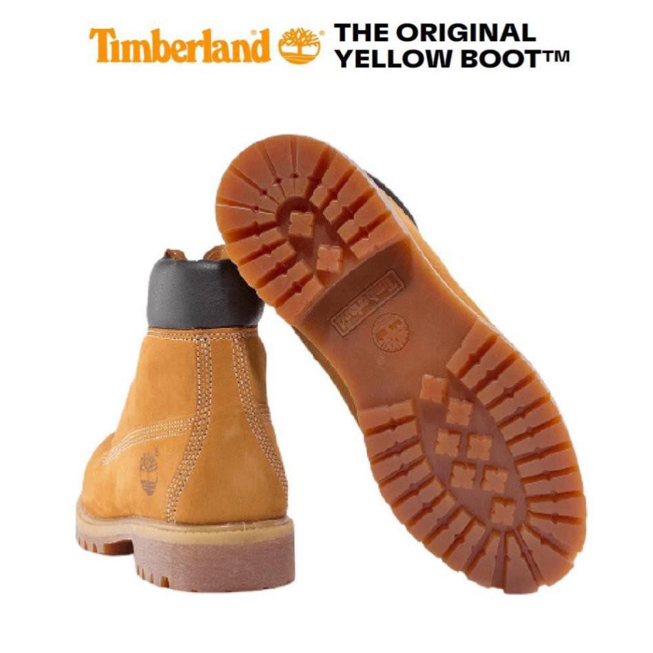 Giày Cổ Cao 6 Inch Premium Boots Wheat Nubuck Unisex Timberland TB010061 - Sale 1