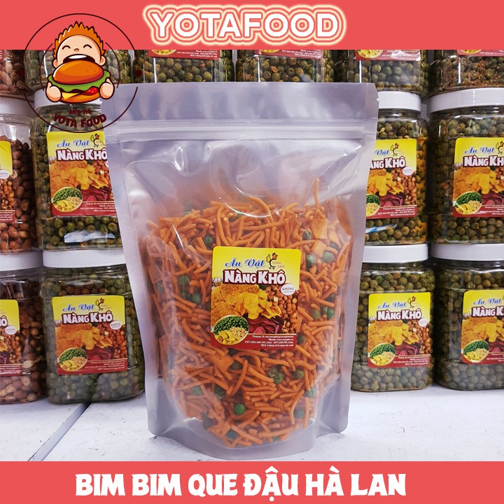 [Mã GROSALEHOT giảm 8% đơn 250K] Bim Bim que đậu hà lan ( Giòn ngon - Đậm vị ) | Yotafood | BigBuy360 - bigbuy360.vn