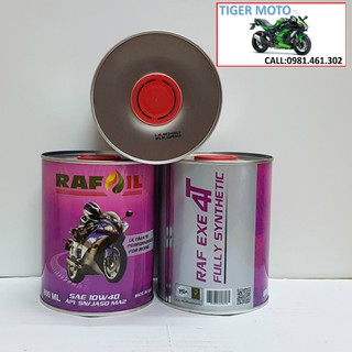 Nhớt tổng hợp 100% Rafoil 10W40 nhập khẩu U.A.E