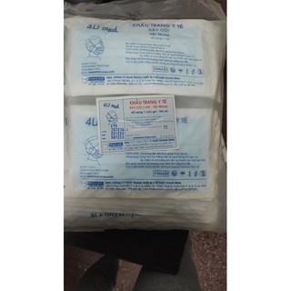Khẩu Trang Tiệt Trùng 4U med tiệt trùng. bịch 100 cái