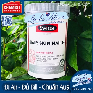 ⚡️BIG SALE⚡️ 100 viên 💙 Swisse Ultiboost Hair Skin Nails+ 💙 Chemist Warehouse - Úc