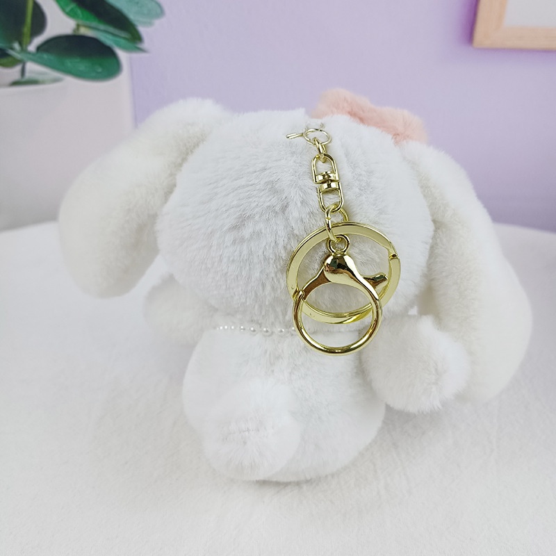 Móc khóa ENVIROSAX hình thú nhồi bông hoạt hình dễ thương