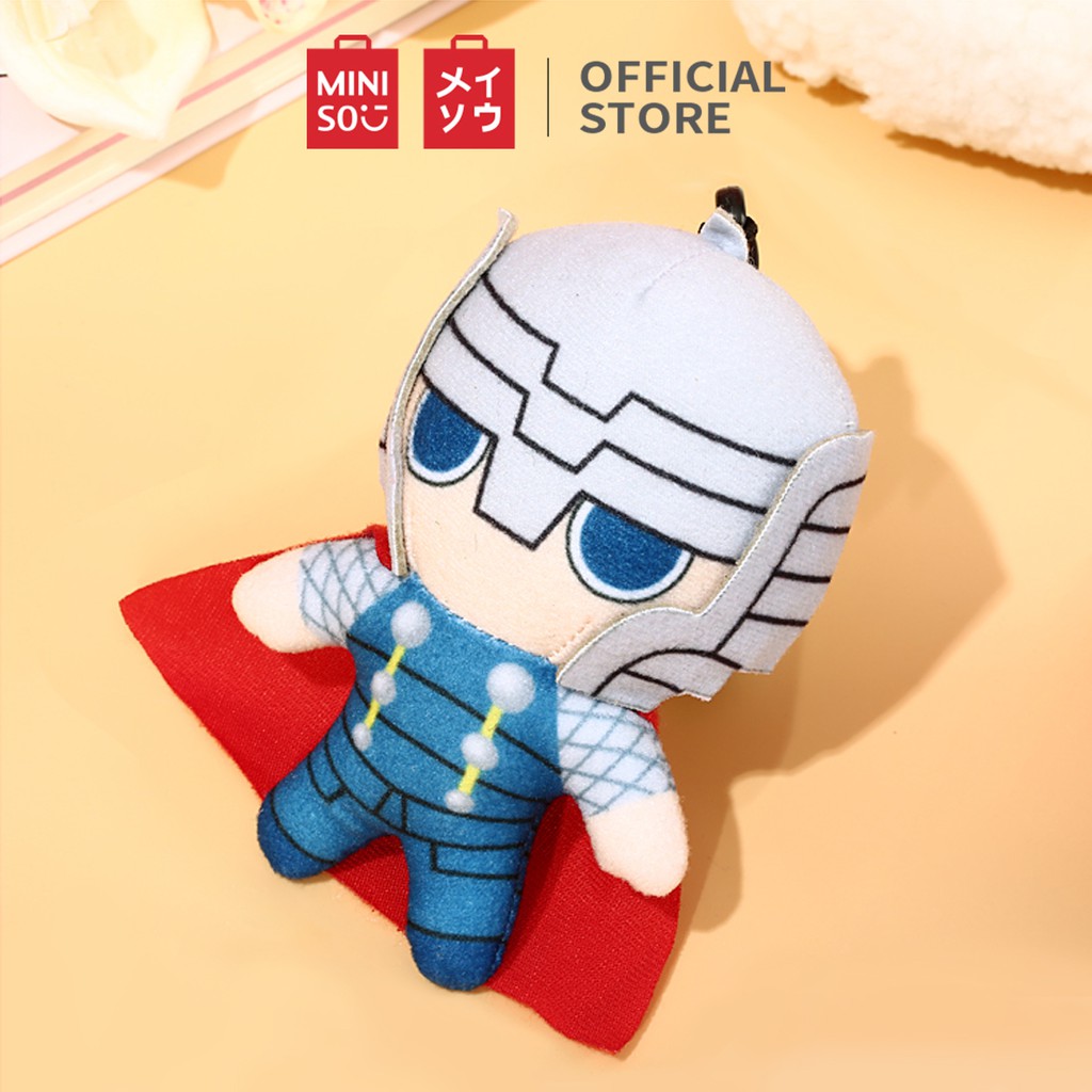 [Mã LIFECPMALL giảm 12% đơn 250K] Đồ chơi nhồi bông Miniso hình Thor Marvel (Xám) - Hàng chính hãng