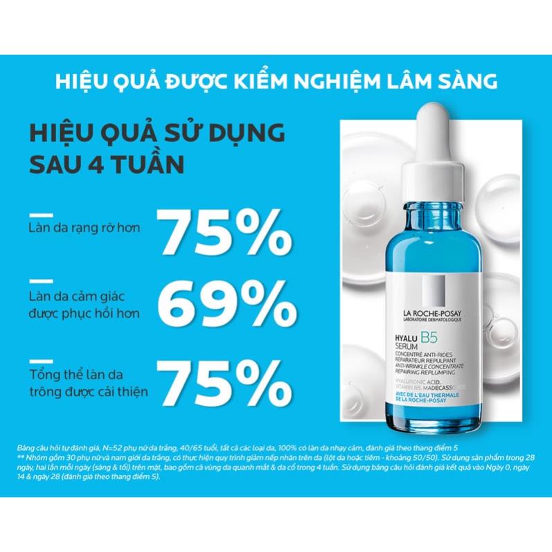 Serum La Roche Posay B5 Dưỡng chất chuyên sâu Hyalu tái tạo da 30ml .