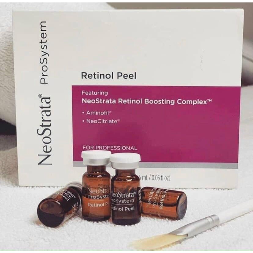 Peel da giảm nếp nhăn sạm da NeoStrata ProSystem Retinol Peel 12x1,5 ml- NHẬP KHẨU