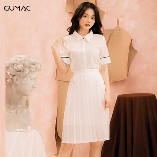 Chân váy nữ dập ly GUMAC CV22050
