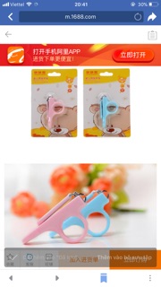 Bấm móng tay an toàn cho bé
