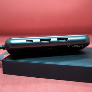 Hub chuyển đổi đa năng Dual Type C Baseus LV521 2020