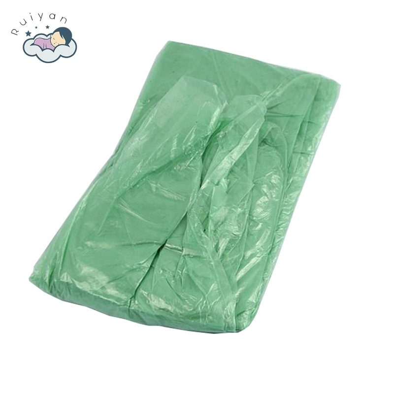 【RYT】1PCS Disposable Raincoat Adult Emergency Waterproof Poncho Unisex Rainwear Camping Rain Coat