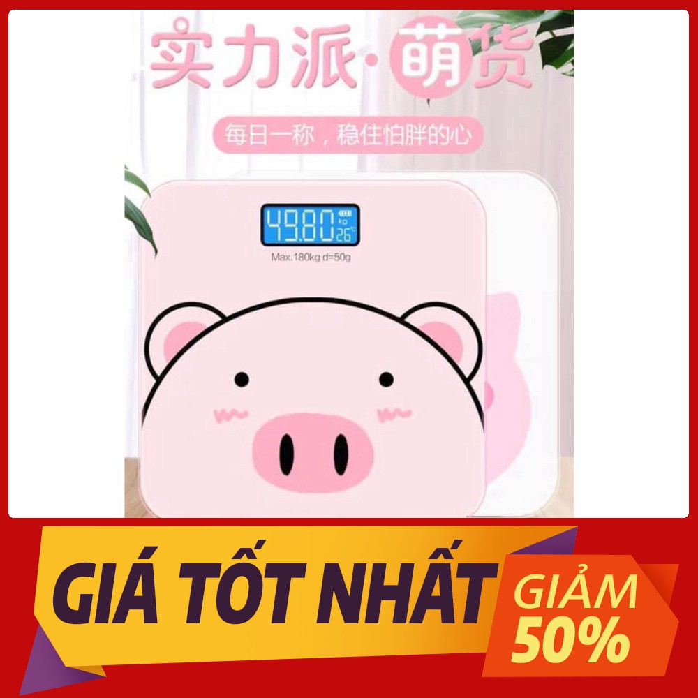 [Sale toàn shop] Cân sức khỏe đo cân nặng và đo nhiệt độ