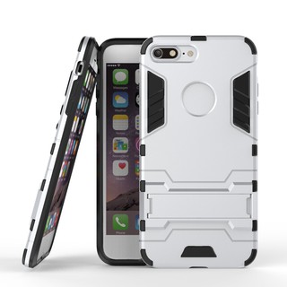 Ốp điện thoại TPU + PC có chân đỡ cho iPhone 7 Plus