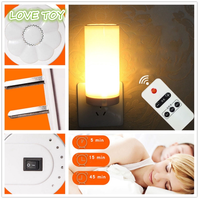 Đèn Ngủ Led 220v Có Điều Khiển Từ Xa
